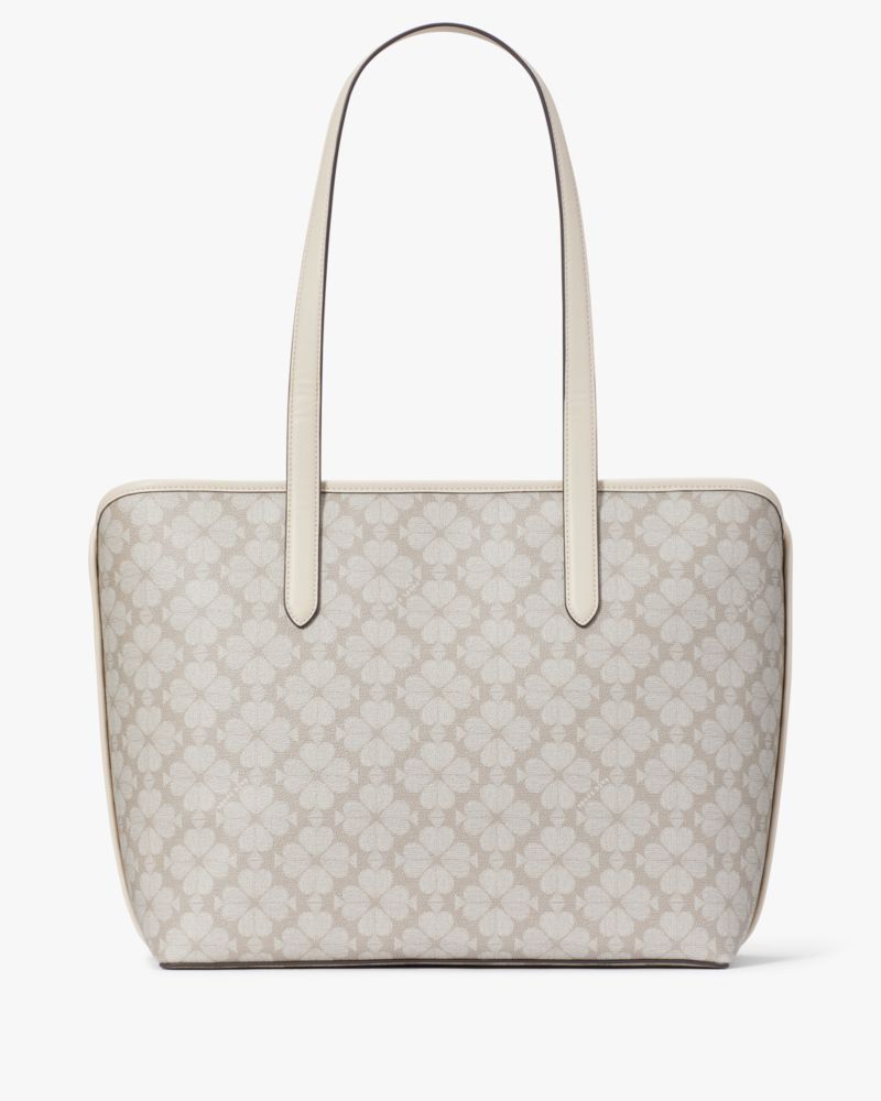 KateSpade Signature Spade Flower Large Tote Dark Mushroom Cap Multi