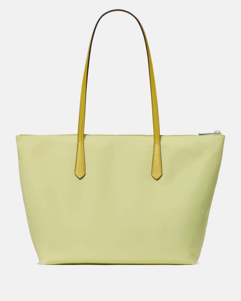 KateSpade Kitt Nylon Medium Tote Tennis Ball Multi