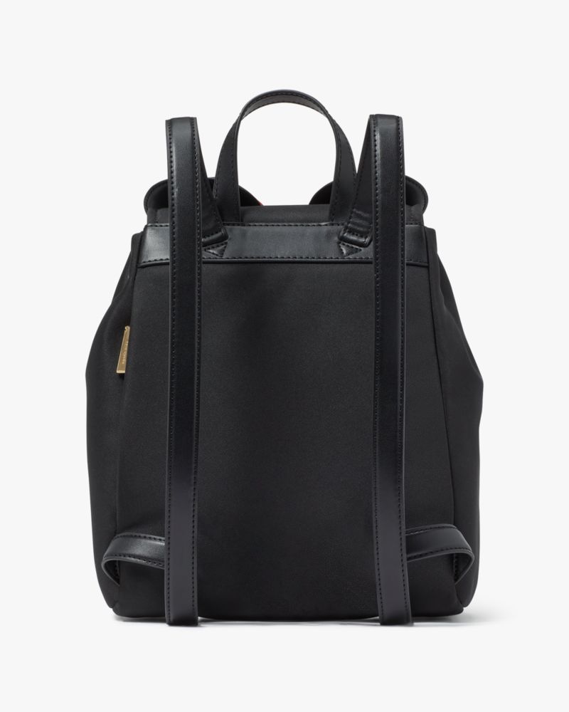 KateSpade Disney X Kate Spade New York Minnie 3d Flap Backpack Black Multi