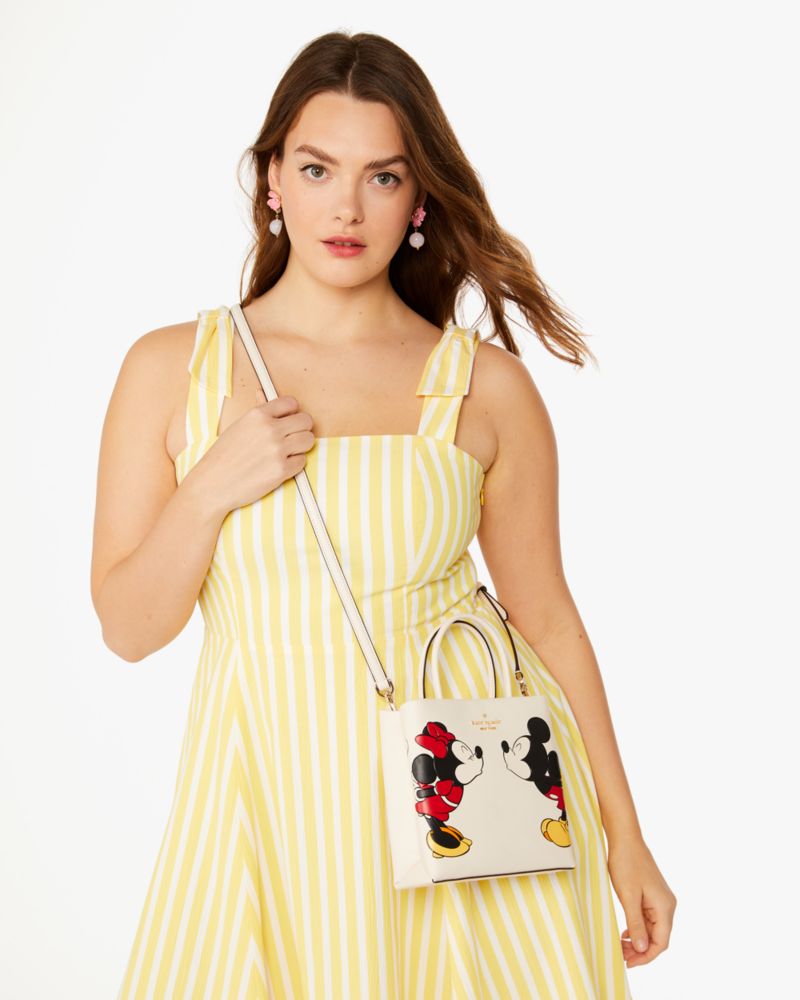KateSpade Disney X Kate Spade New York Minnie Mini Tote Parchment Multi