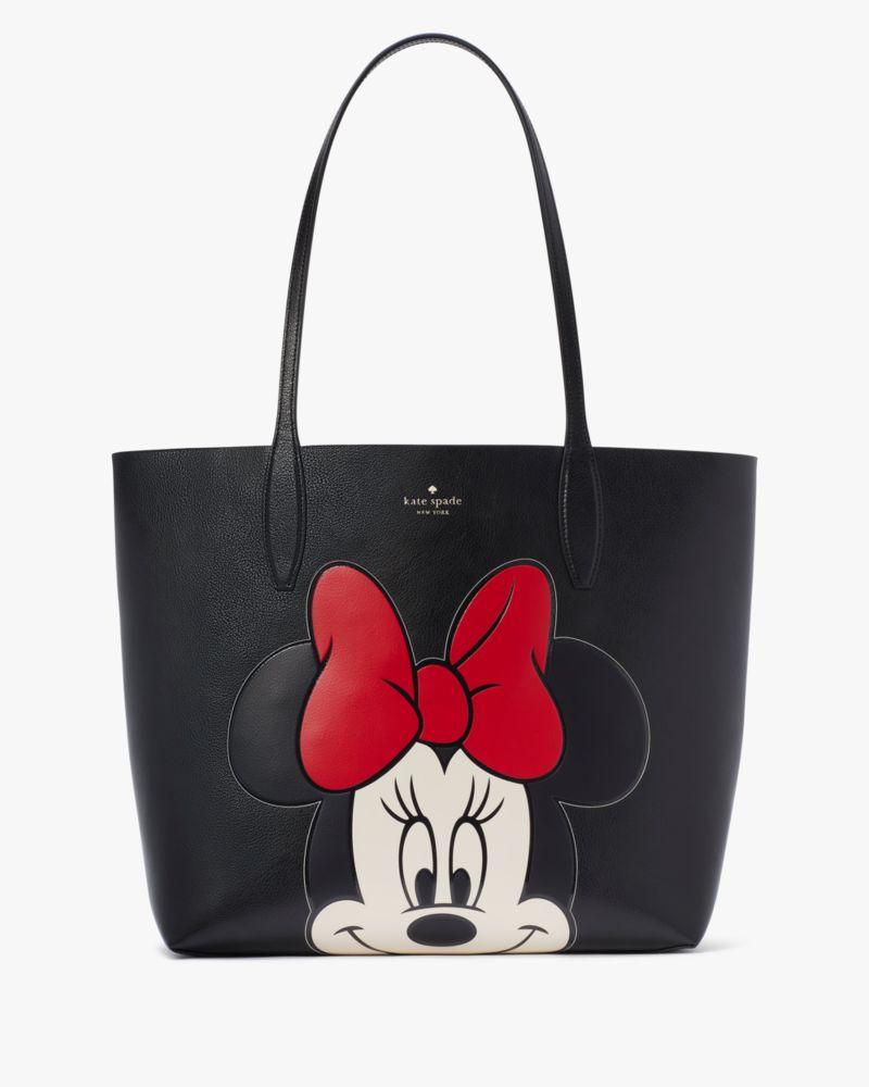 KateSpade Disney X Kate Spade New York Reversible Minnie Large Tote Black Multi