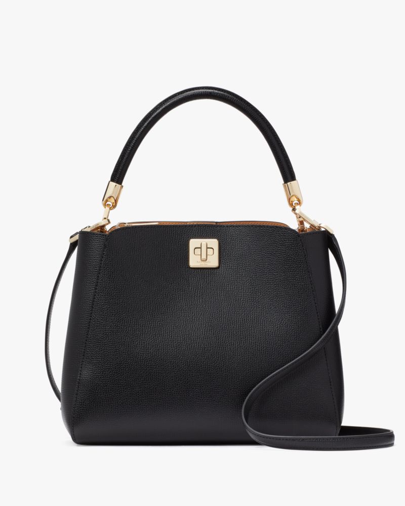 KateSpade Phoebe Medium Top Handle Satchel Black
