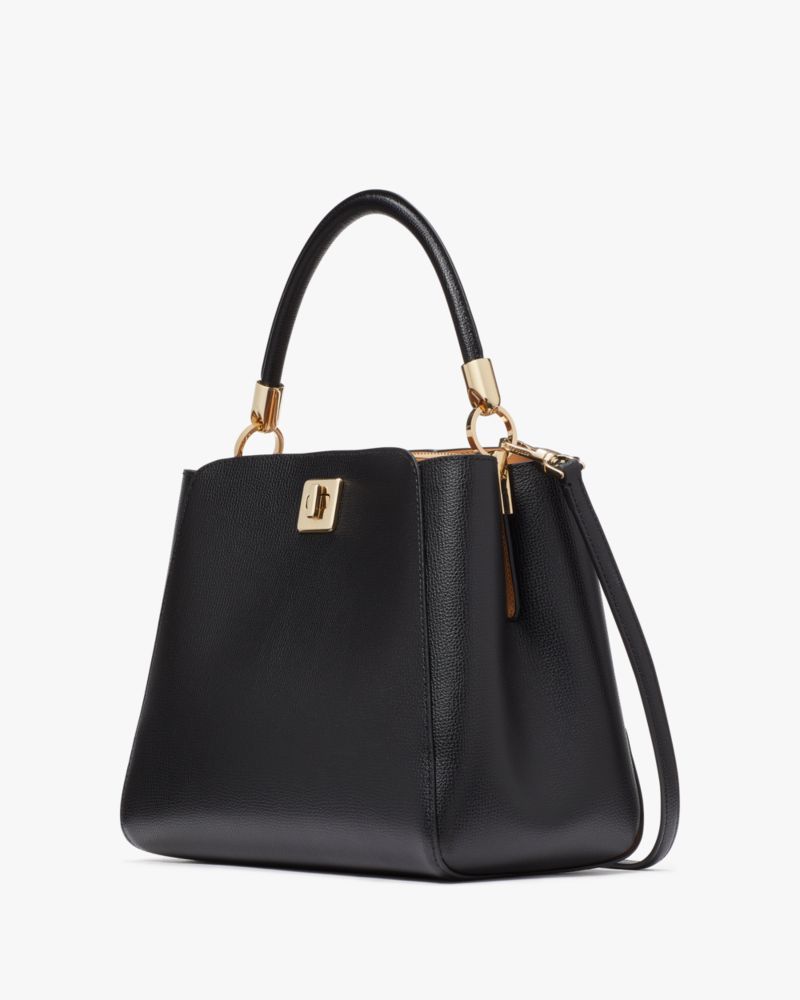 KateSpade Phoebe Medium Top Handle Satchel Black