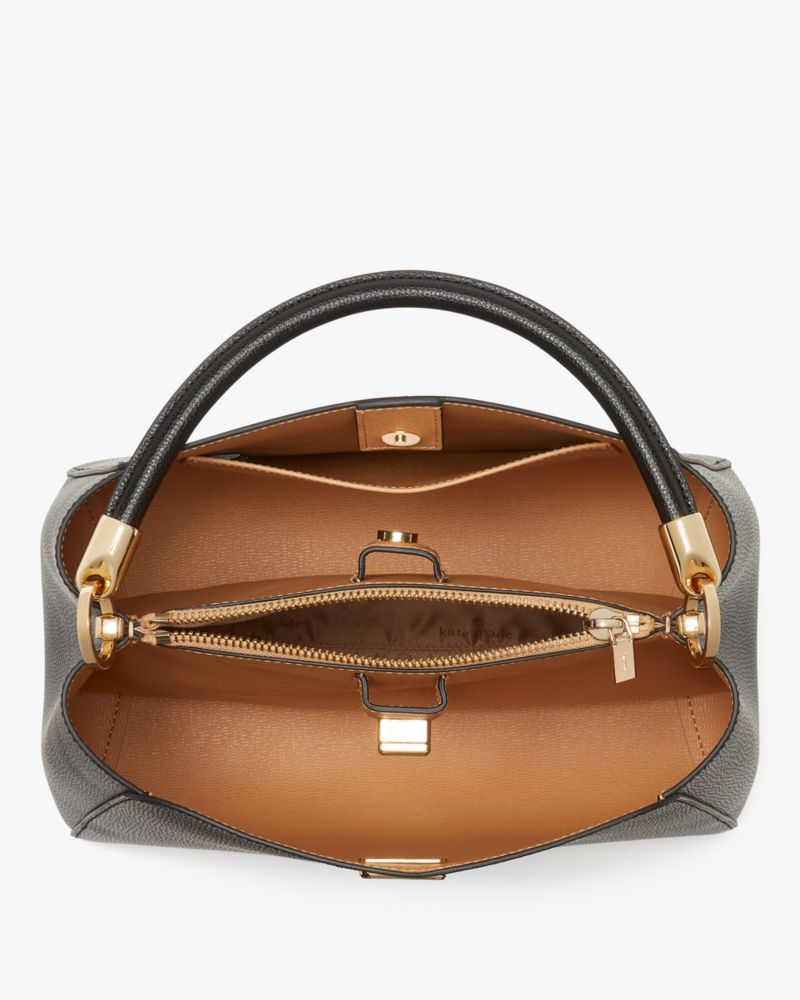 KateSpade Phoebe Medium Top Handle Satchel Black