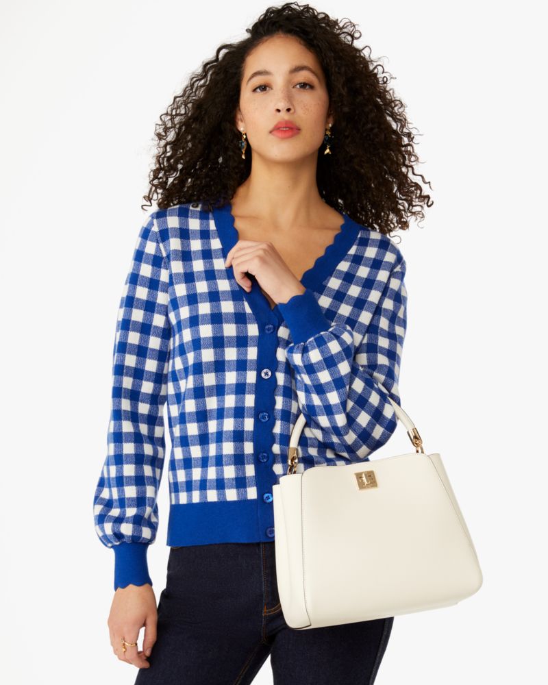KateSpade Phoebe Medium Top Handle Satchel Meringue