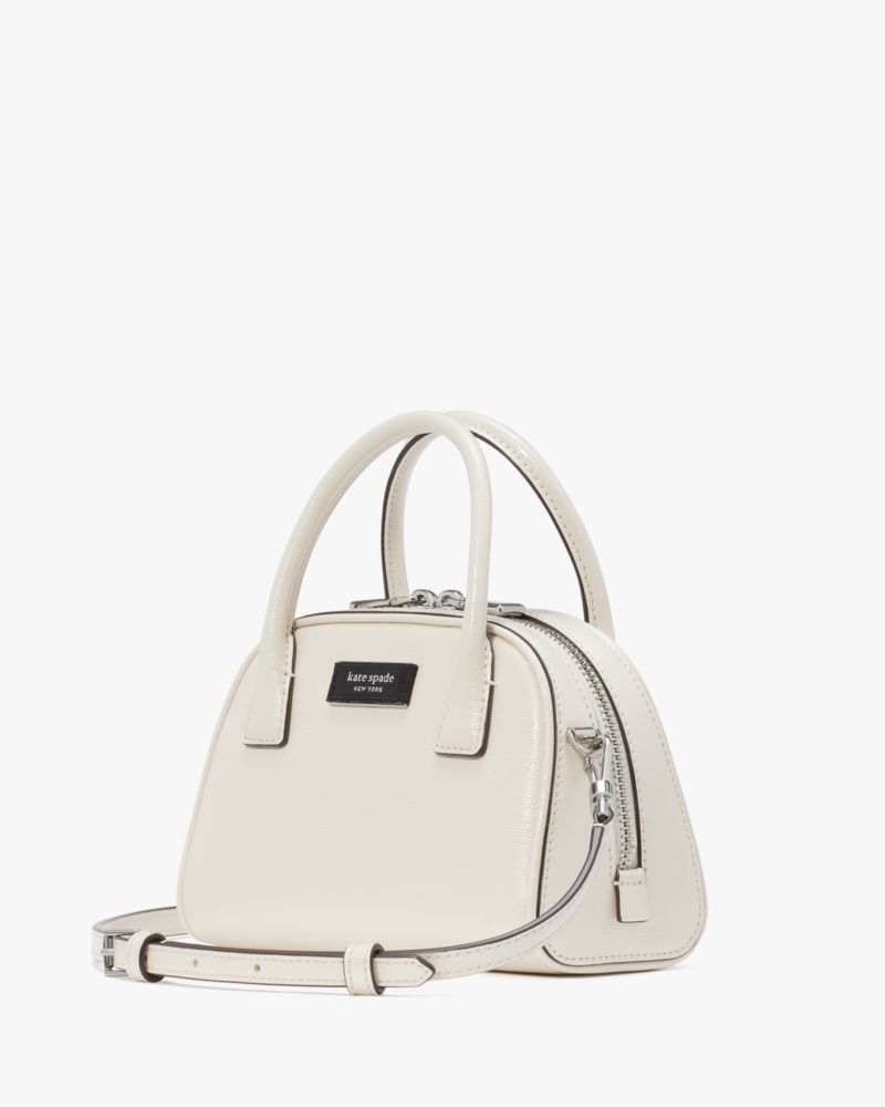 KateSpade Sam Icon Mini Duffle Bag Parchment
