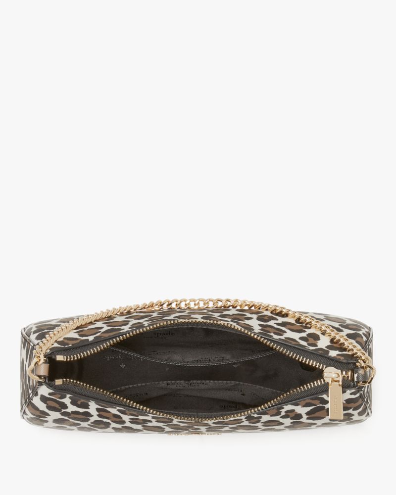 KateSpade Margot Spotted Leopard Medium Convertible Crossbody Cream Multi