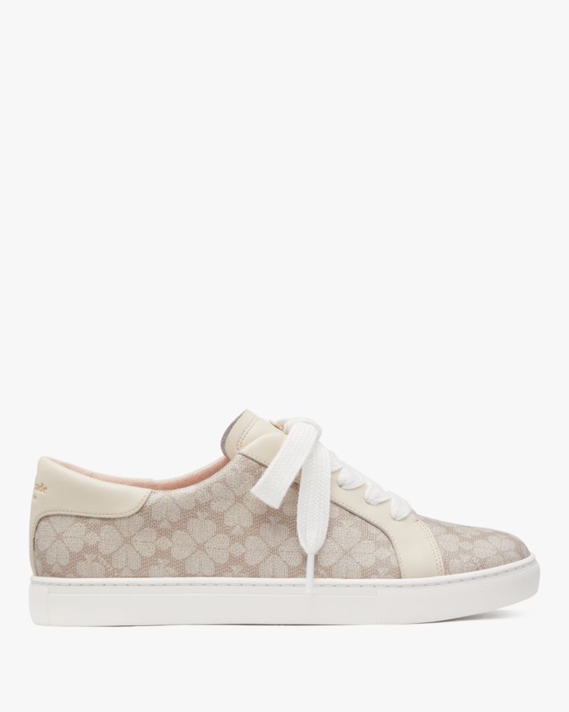 Katespade Erin Spade Flower Sneaker Dark Mushroom Cap Multi