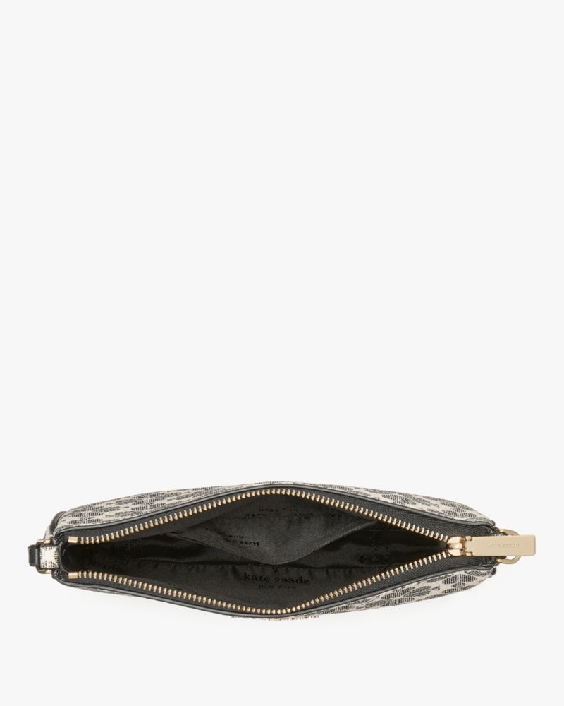 KateSpade Spade Flower Convertible Wristlet Black Multi