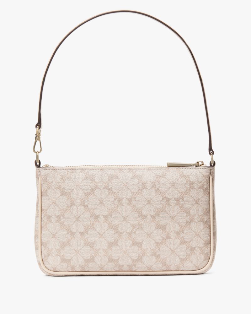 KateSpade Spade Flower Convertible Wristlet Dark Beige Multi