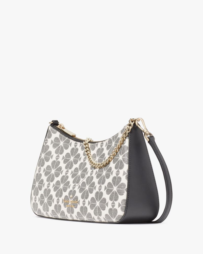 KateSpade Signature Spade Flower Medium Convertible Crossbody Black Multi