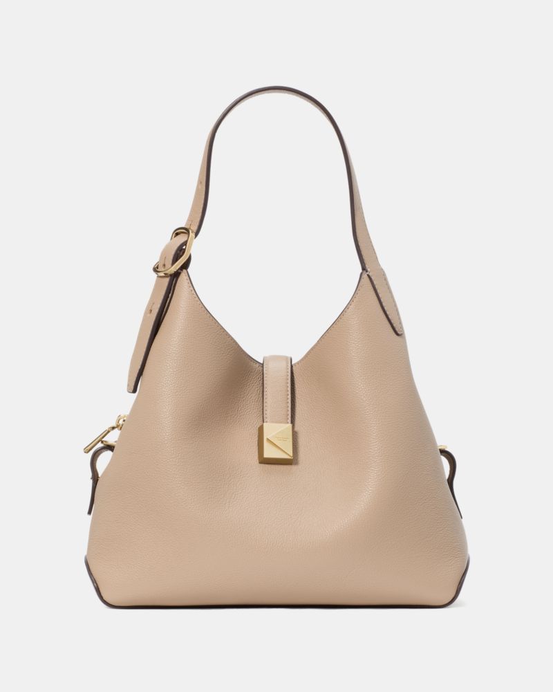 KateSpade Deco Crossbody Tote Bag Timeless Taupe