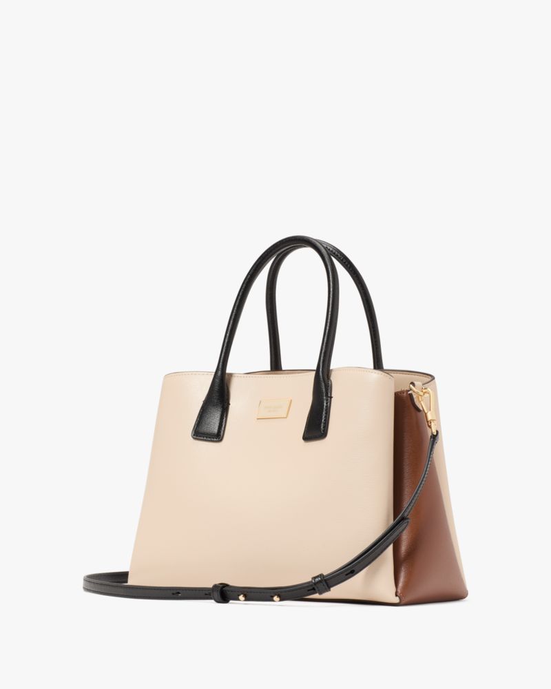 KateSpade Serena Colorblocked Satchel Milk Glass Multi