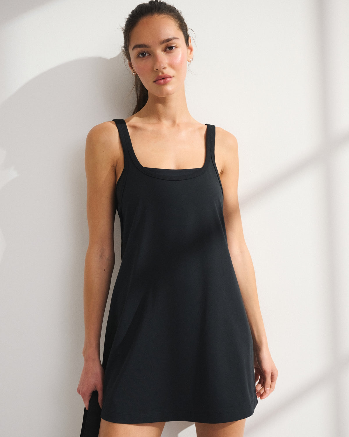 Abercrombie YPB On The Go Double-Layered Mini Dress