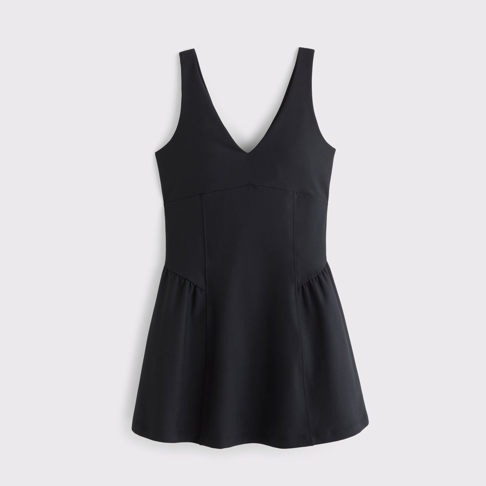 Abercrombie YPB sculptLUX V-Neck Flirty Mini Dress