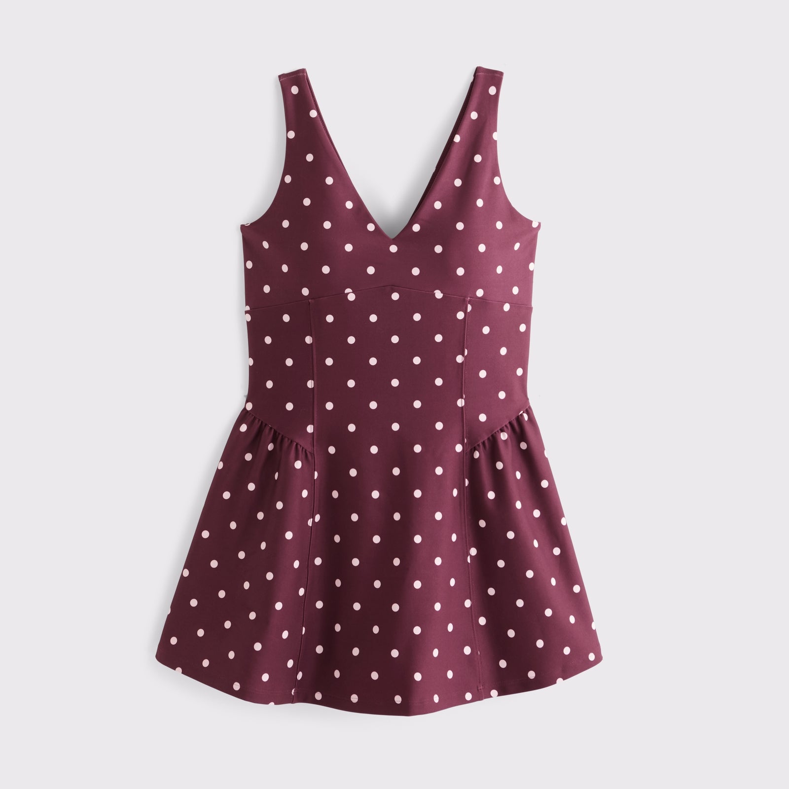 Abercrombie YPB sculptLUX V-Neck Flirty Mini Dress