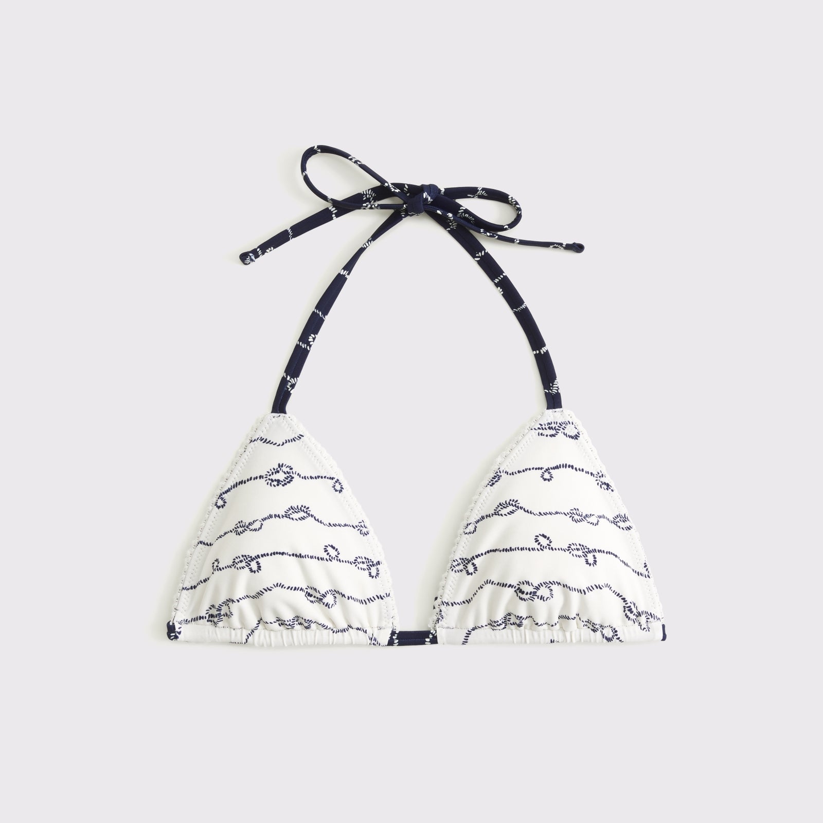 Abercrombie Reversible Halter String Triangle Bikini Top
