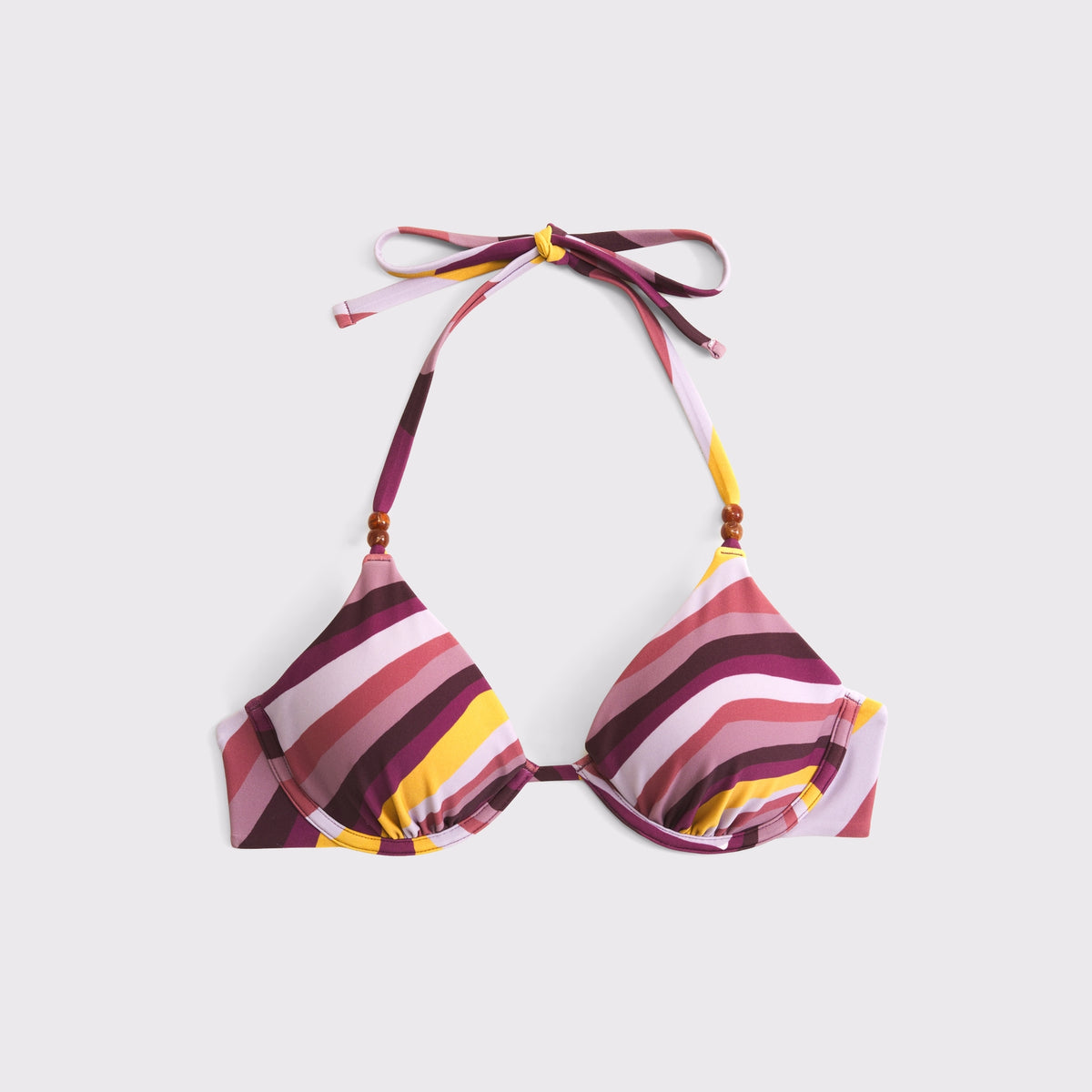 Abercrombie Halter Triangle Underwire Bikini Top