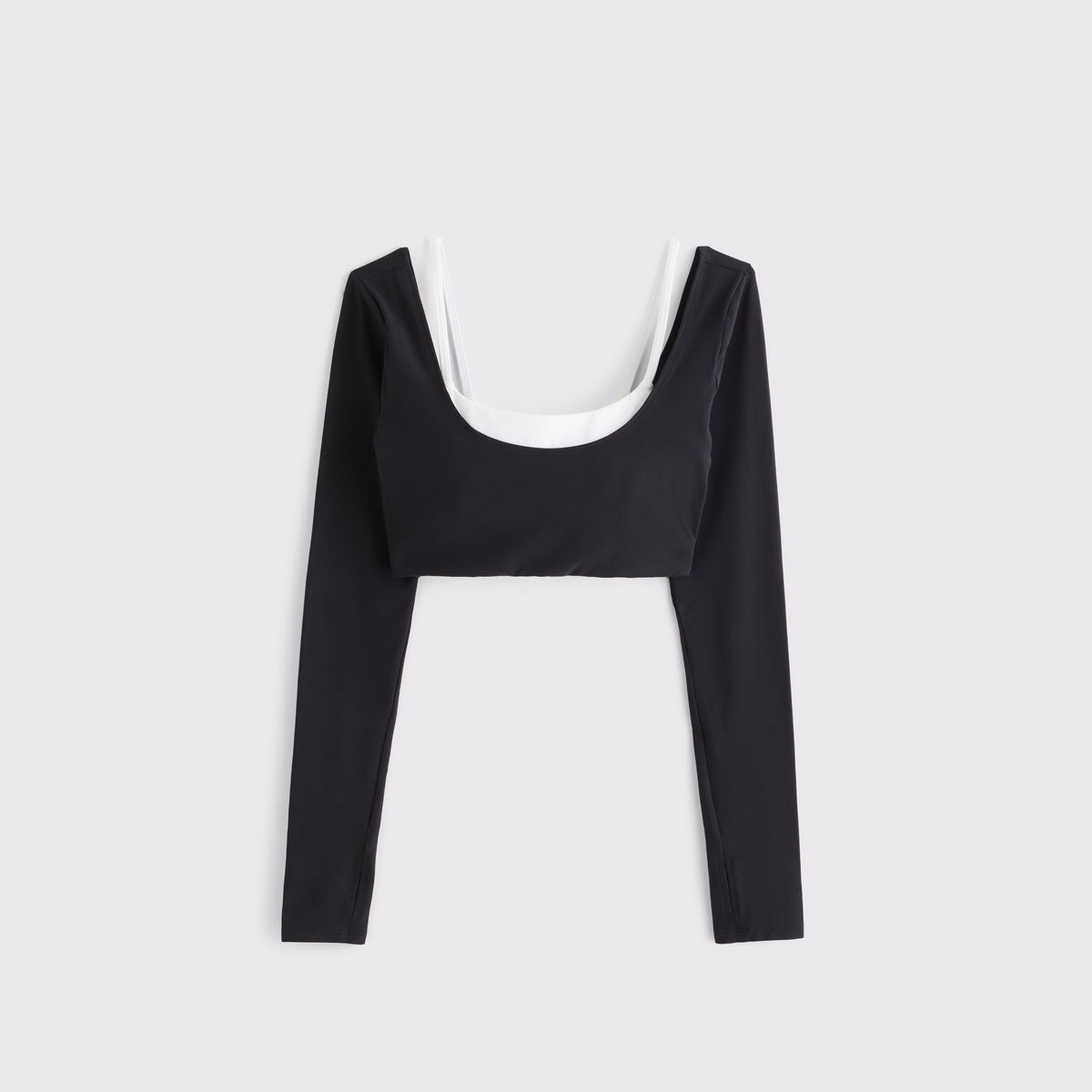 Abercrombie YPB studioFLEX Double-Layered Top