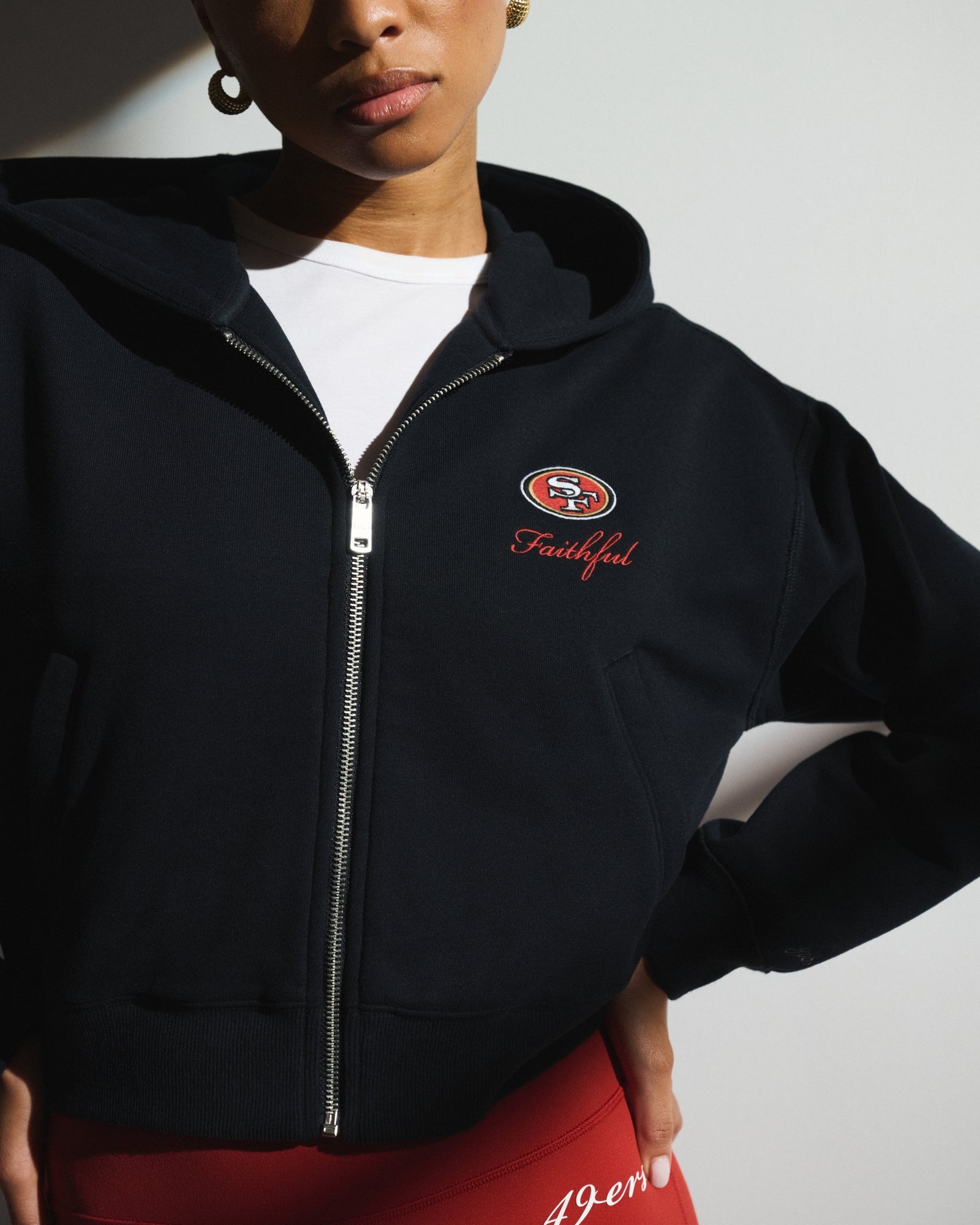 Abercrombie YPB On The Go 6AM Buffalo Bills Full-Zip Hoodie