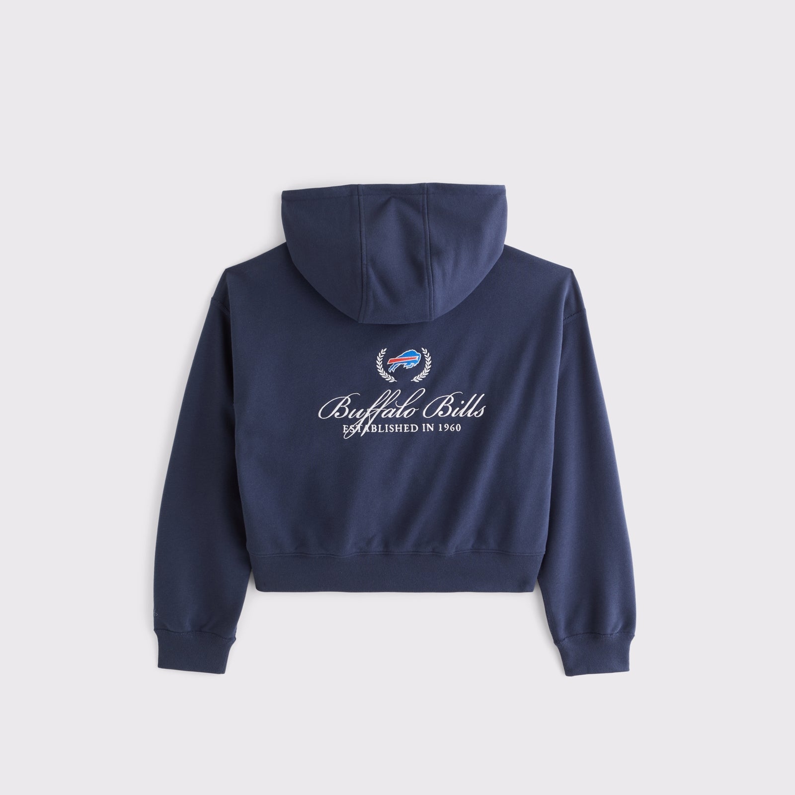 Abercrombie YPB On The Go 6AM Buffalo Bills Full-Zip Hoodie