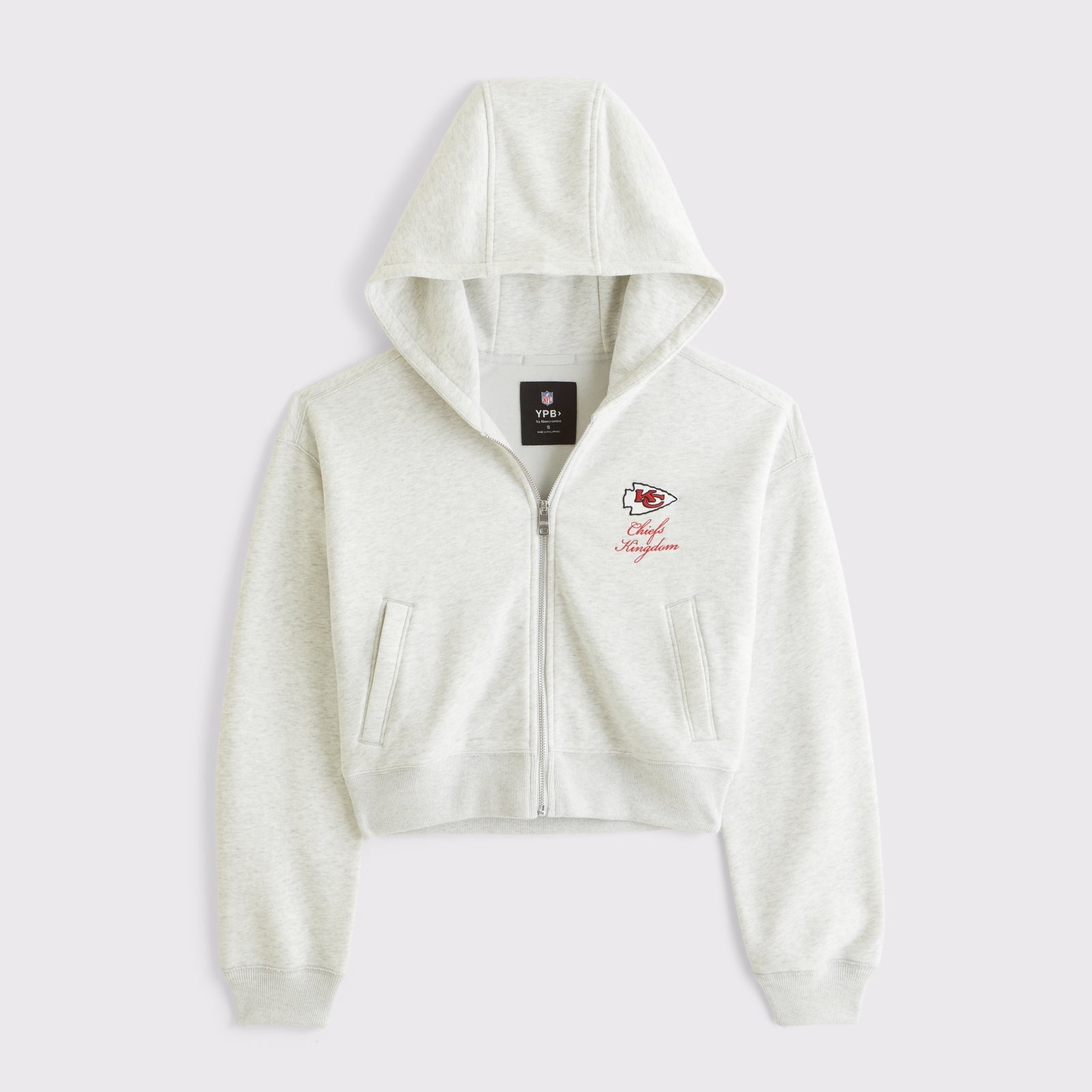 Abercrombie YPB On The Go 6AM Buffalo Bills Full-Zip Hoodie