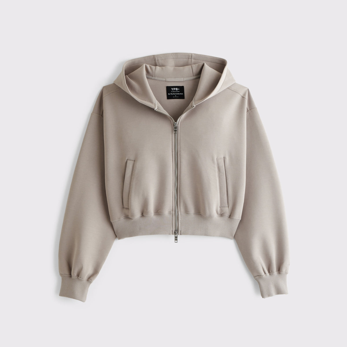 Abercrombie YPB On The Go 6AM neoKNIT MAX Full-Zip Hoodie