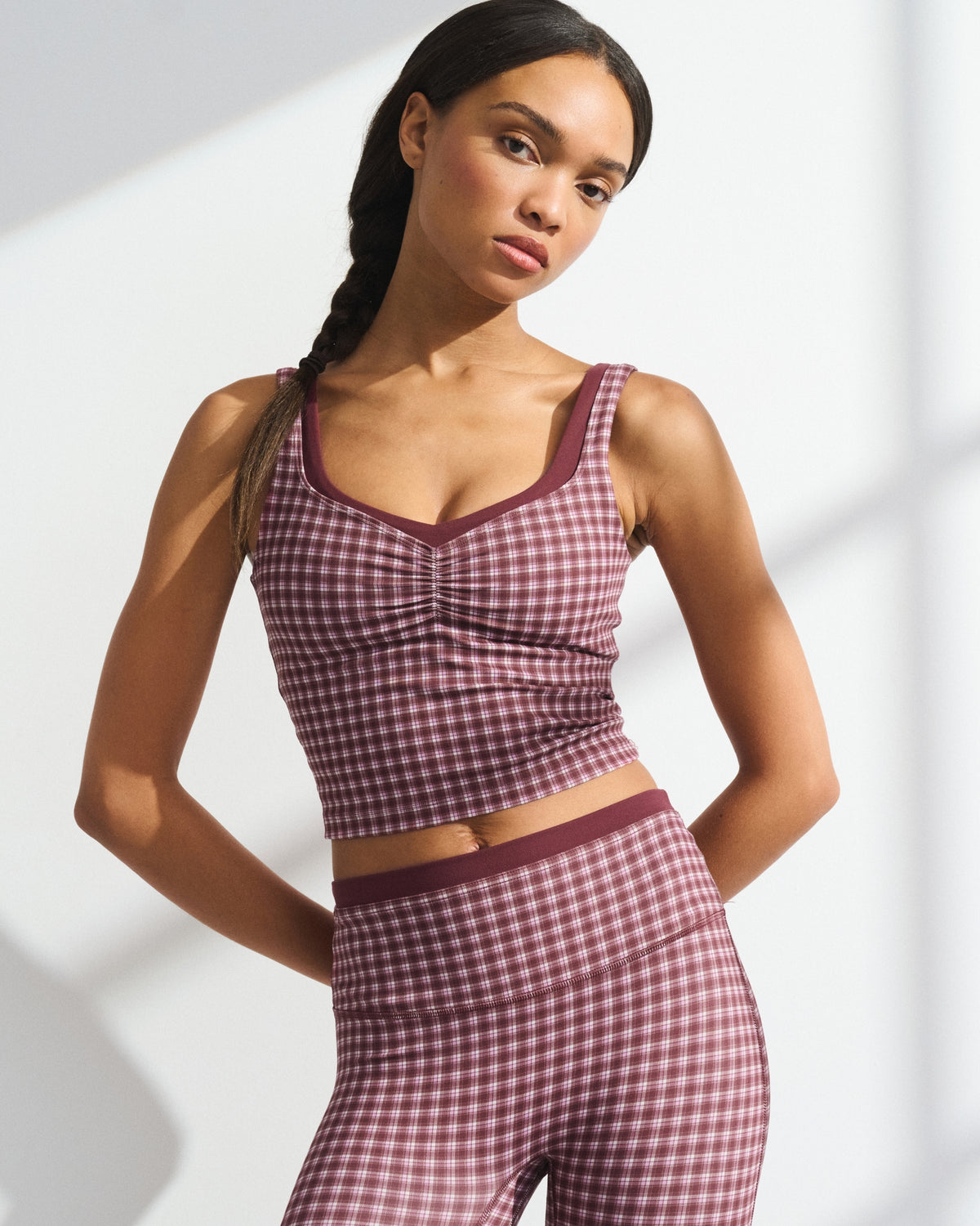 Abercrombie YPB studioFLEX Double-Layered Tank