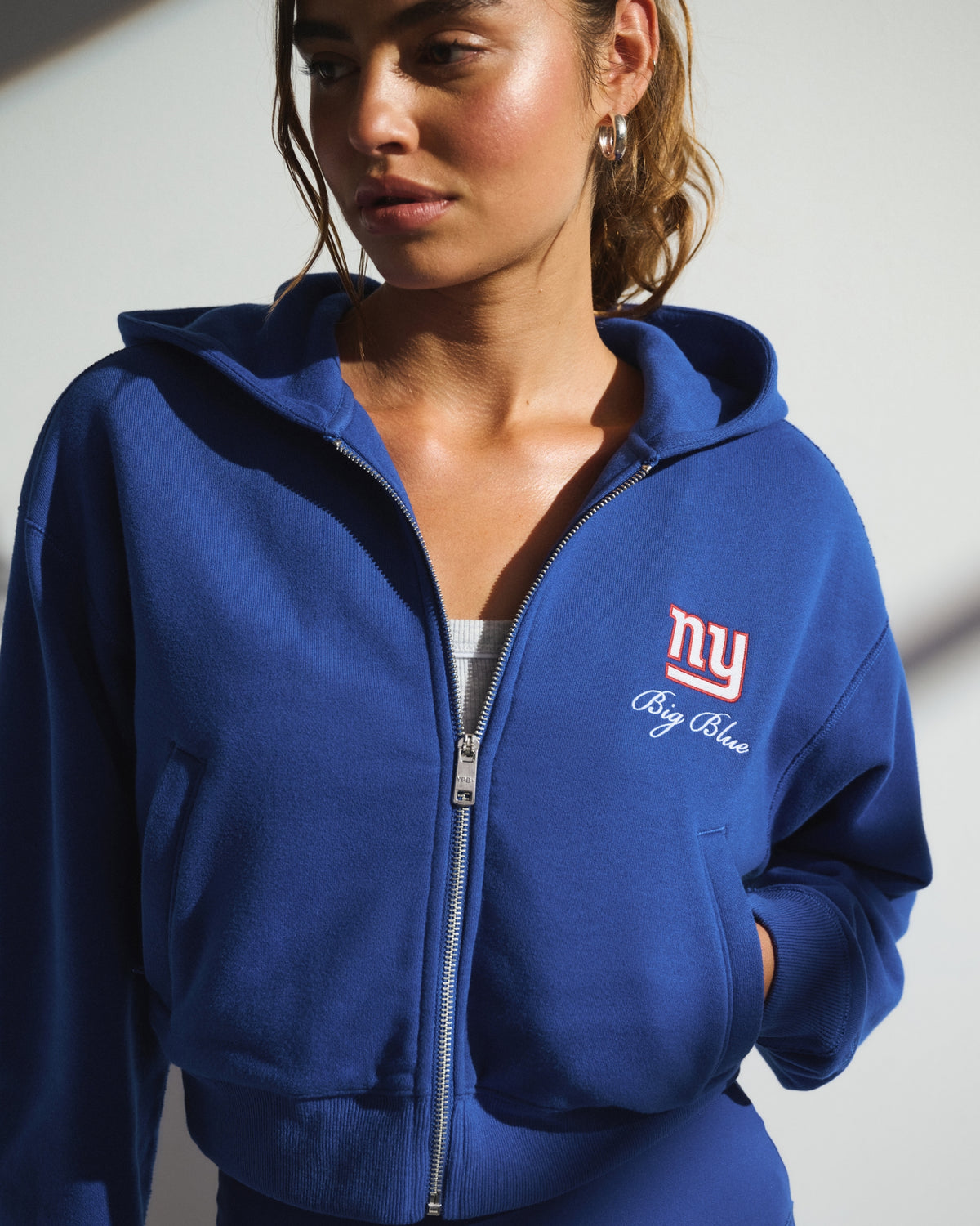 Abercrombie YPB On The Go 6AM Buffalo Bills Full-Zip Hoodie