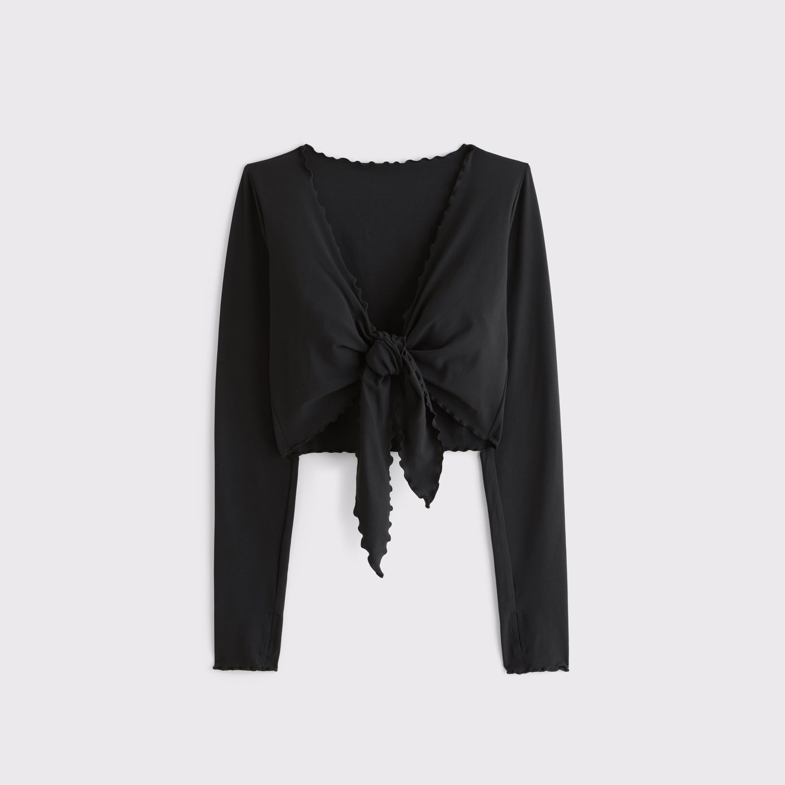 Abercrombie YPB studioFLEX Lettuce-Hem Wrap
