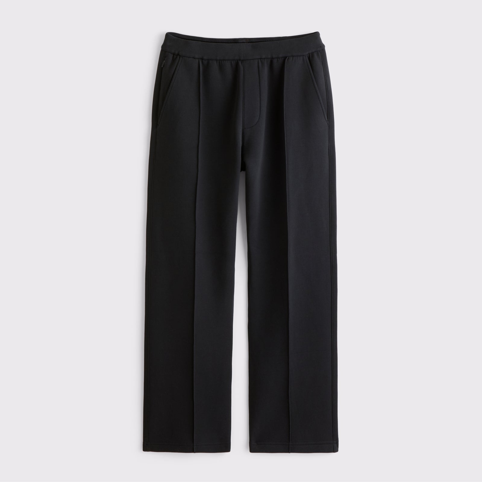 Abercrombie YPB Neoknit MAX Pintuck Relaxed Straight Leg Bottom