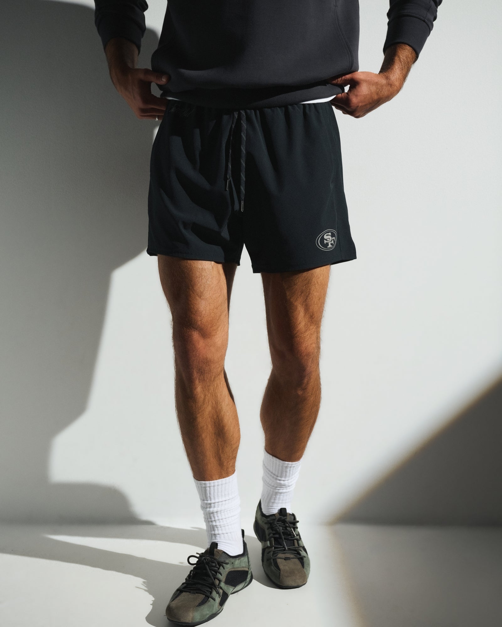 Abercrombie Detroit Lions 5in Unlined Short