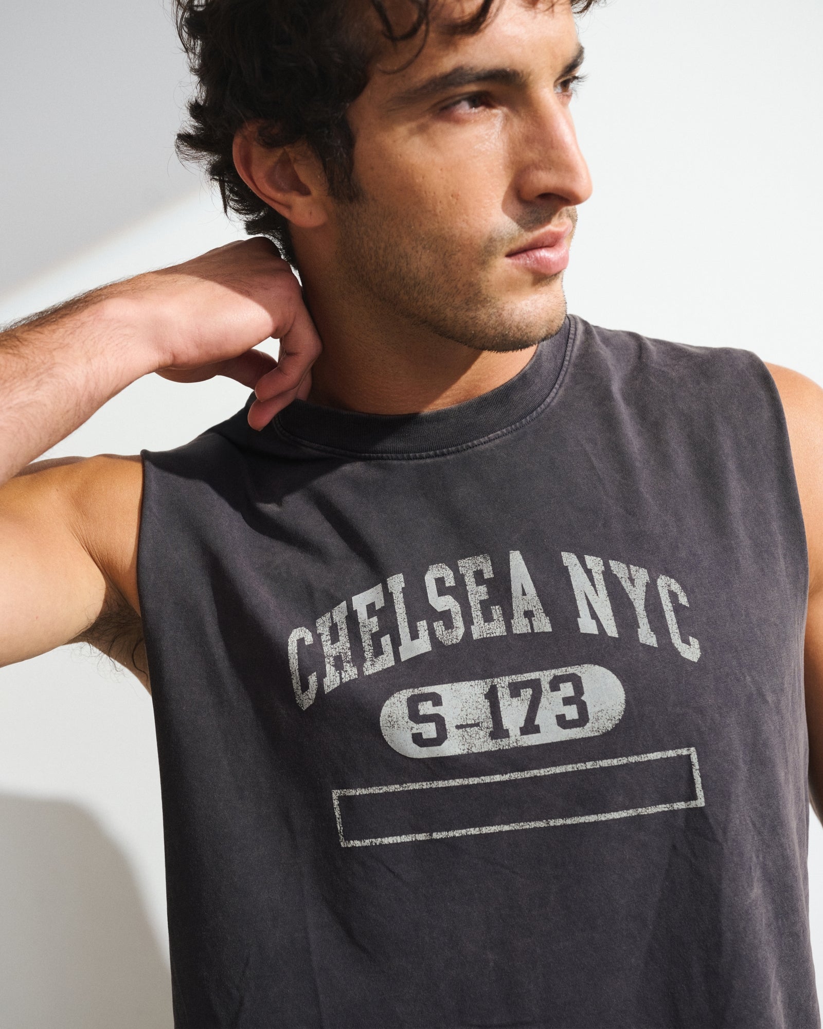 Abercrombie YPB Performance Cotton-Blend Muscle Tank