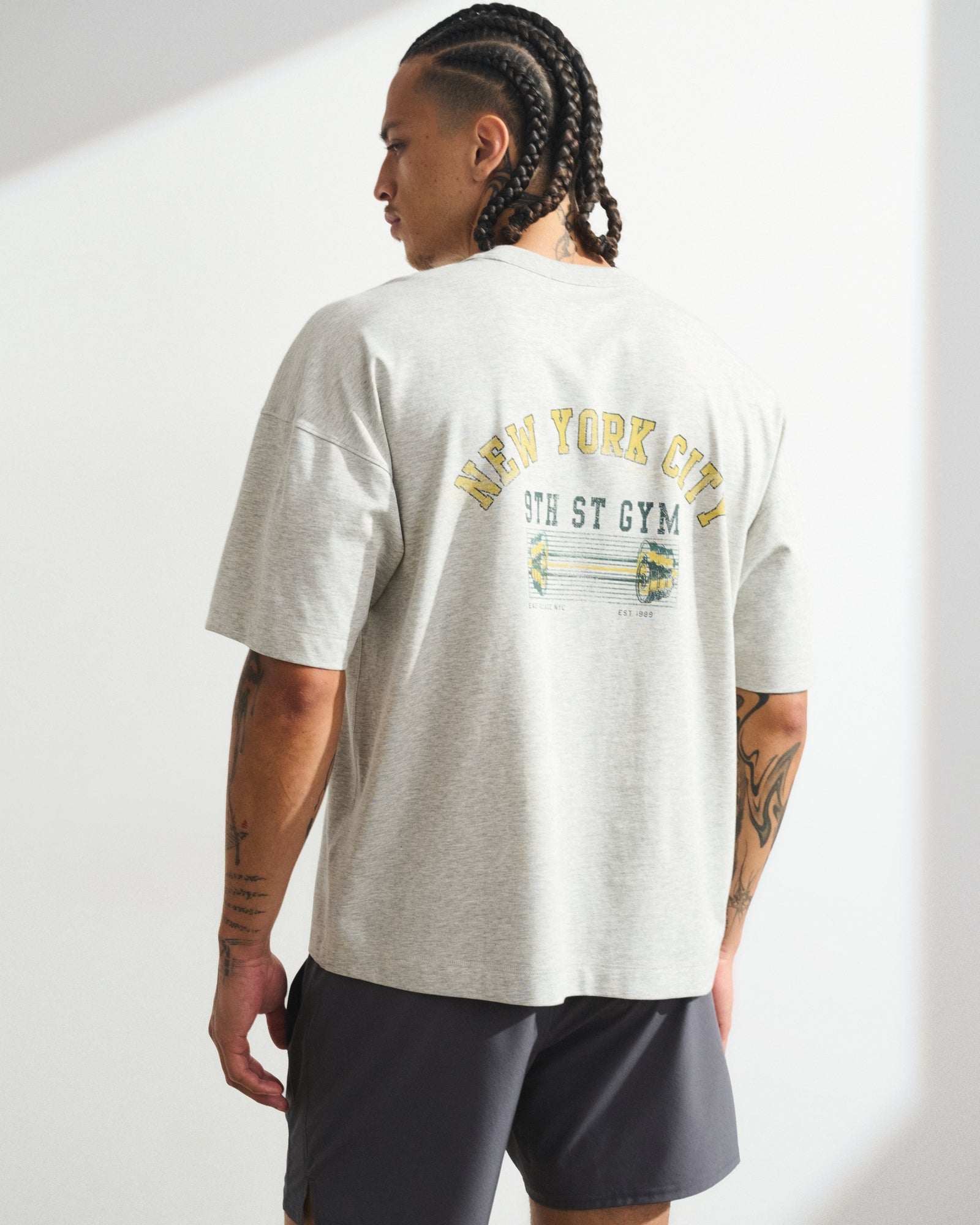 Abercrombie YPB Performance Cotton-Blend Gym Tee