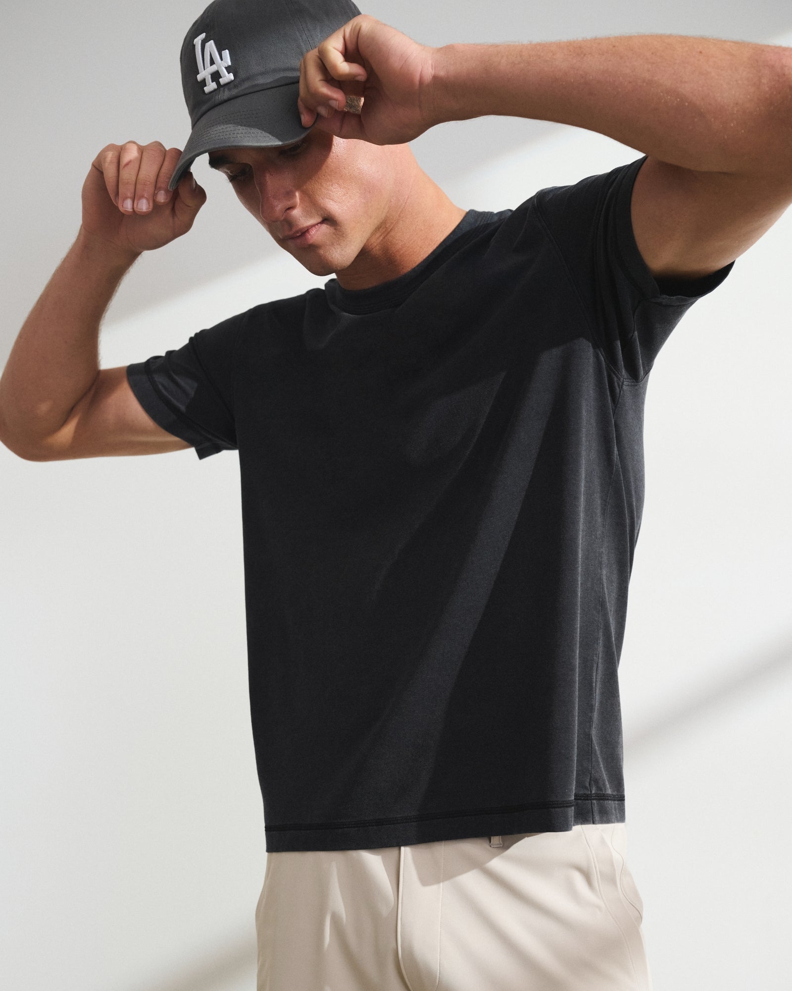 Abercrombie YPB Active Cotton-Blend Classic Tee