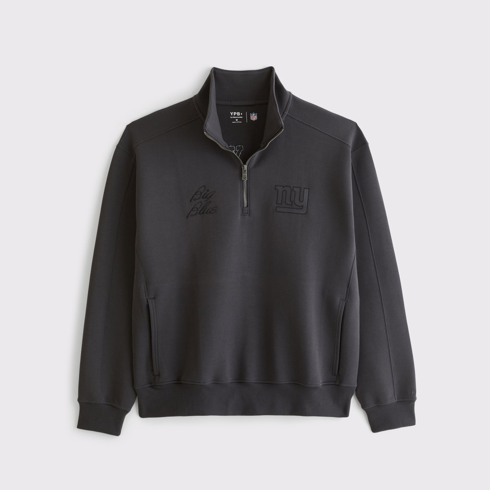 Abercrombie Baltimore Ravens Neoknit MAX Half-Zip Sweatshirt