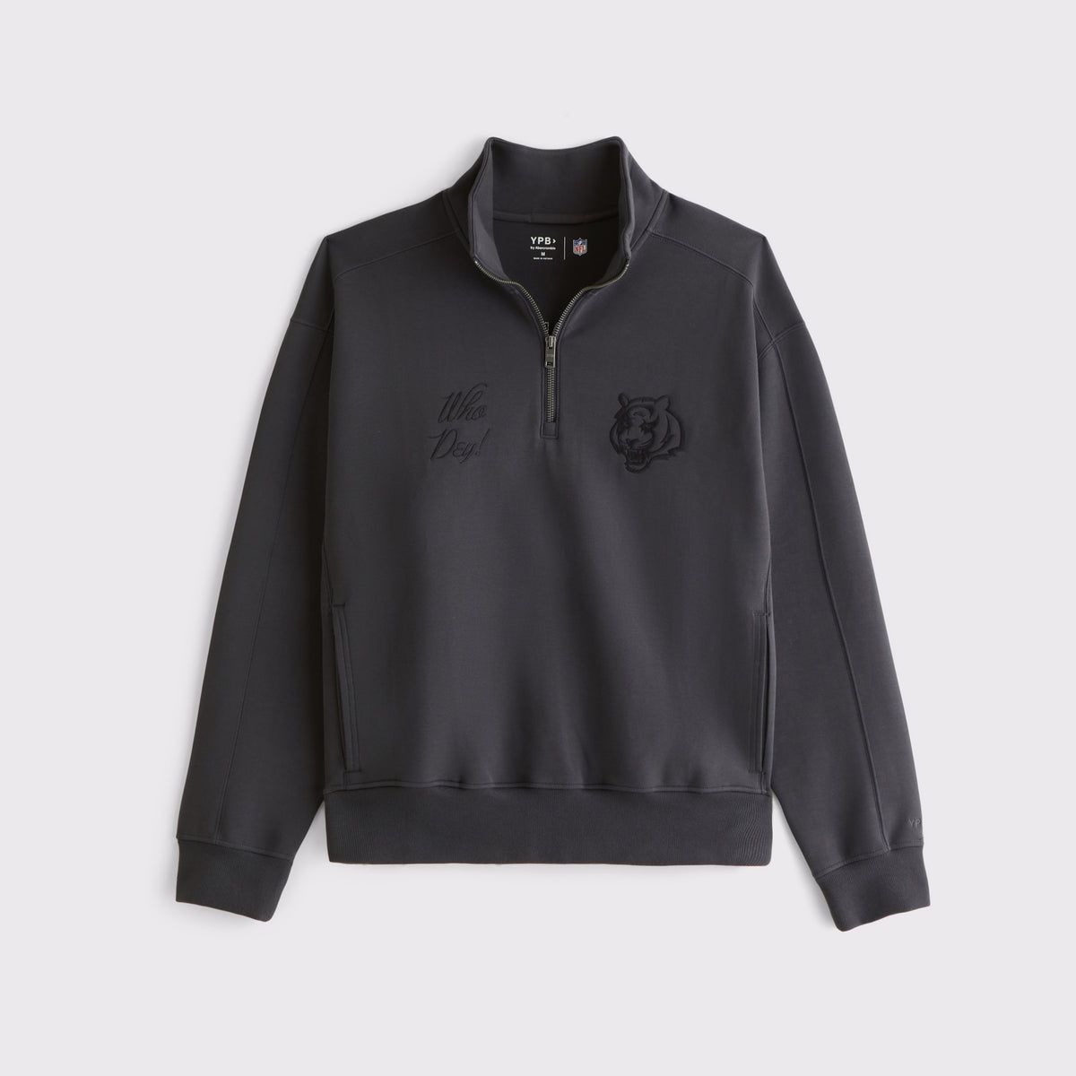 Abercrombie Baltimore Ravens Neoknit MAX Half-Zip Sweatshirt