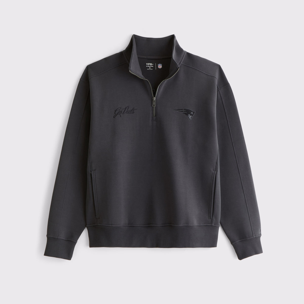 Abercrombie Baltimore Ravens Neoknit MAX Half-Zip Sweatshirt