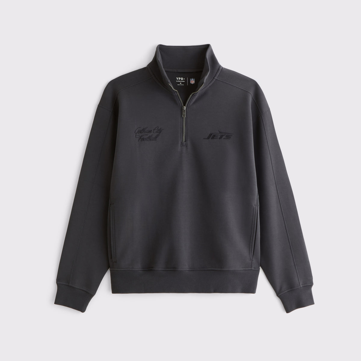 Abercrombie Baltimore Ravens Neoknit MAX Half-Zip Sweatshirt