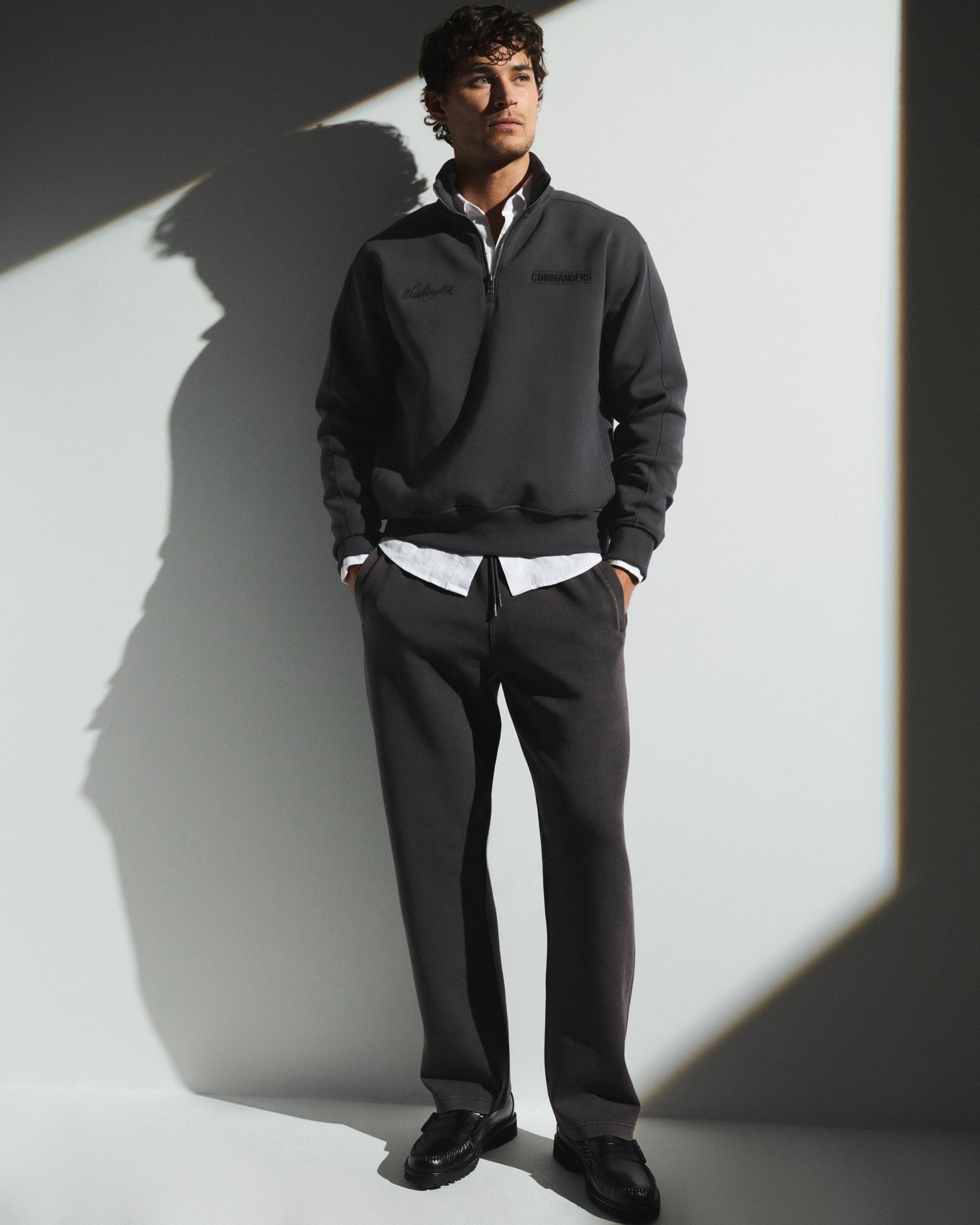 Abercrombie Baltimore Ravens Neoknit MAX Half-Zip Sweatshirt