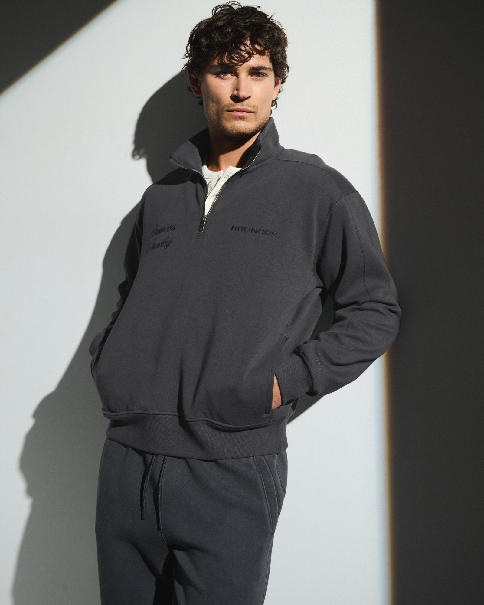 Abercrombie Baltimore Ravens Neoknit MAX Half-Zip Sweatshirt