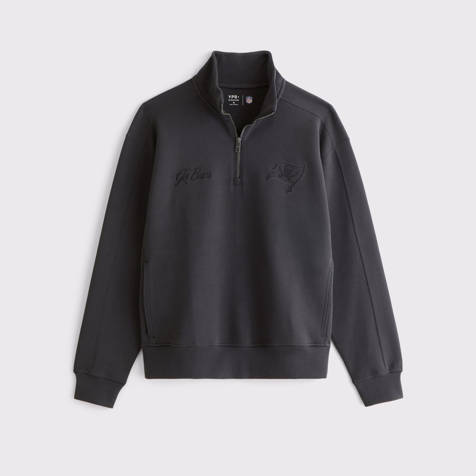 Abercrombie Baltimore Ravens Neoknit MAX Half-Zip Sweatshirt