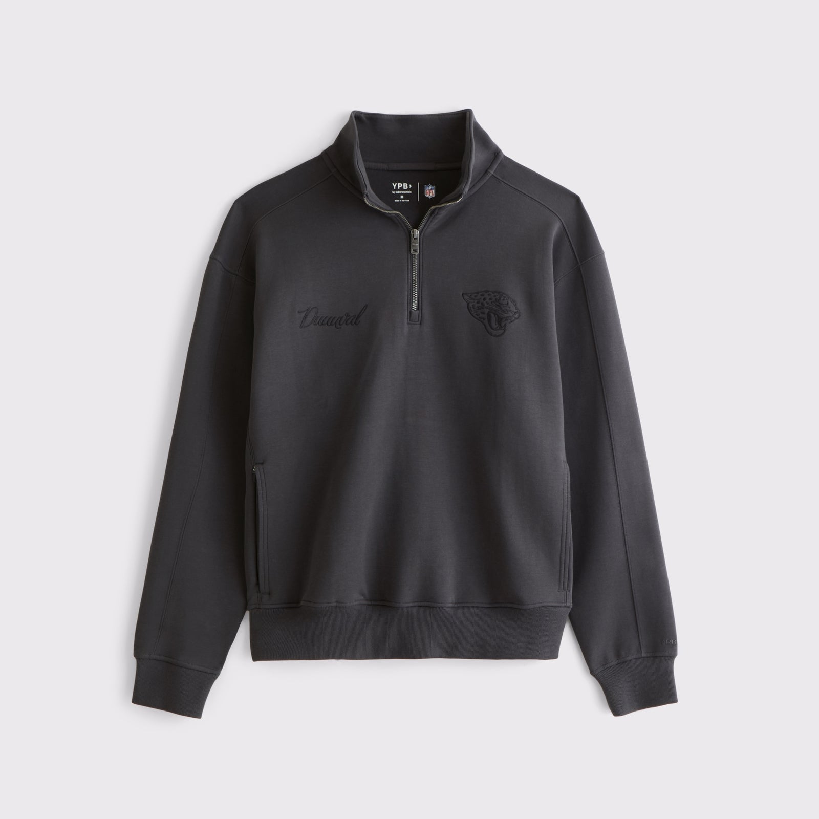 Abercrombie Baltimore Ravens Neoknit MAX Half-Zip Sweatshirt