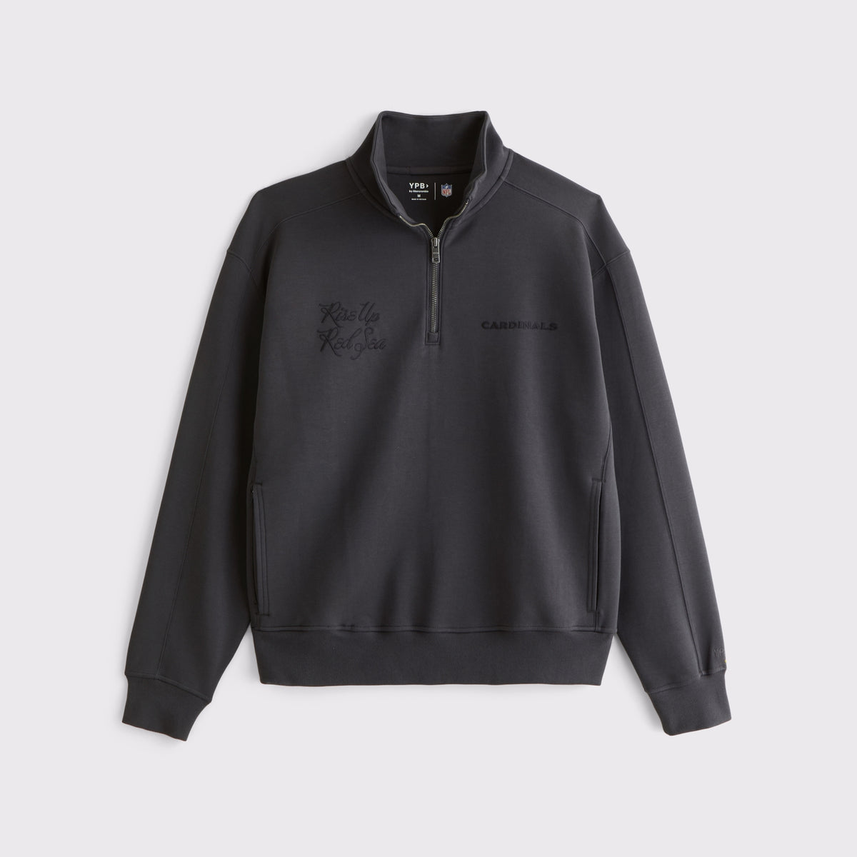 Abercrombie Baltimore Ravens Neoknit MAX Half-Zip Sweatshirt