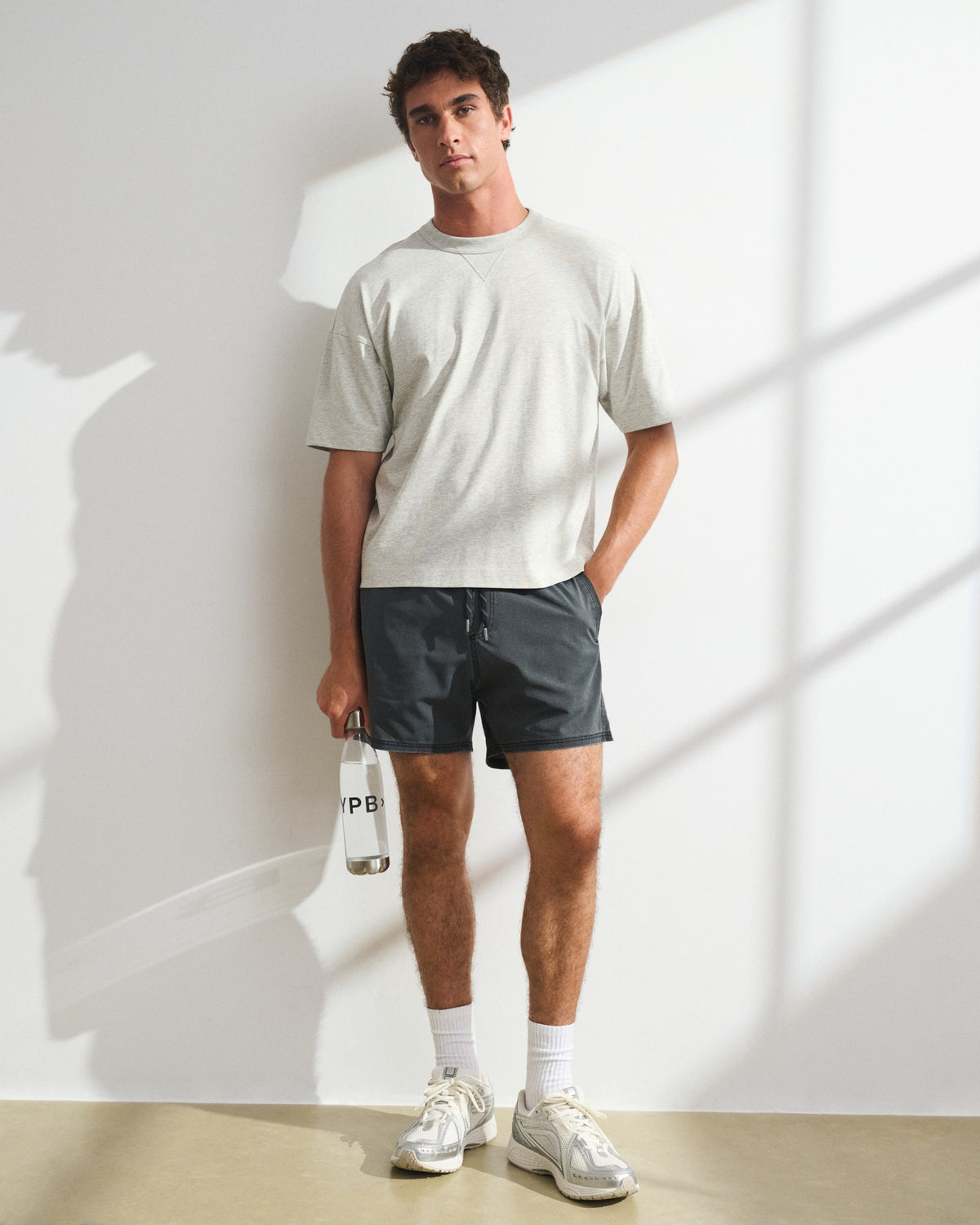 Abercrombie YPB Performance Cotton-Blend Gym Tee