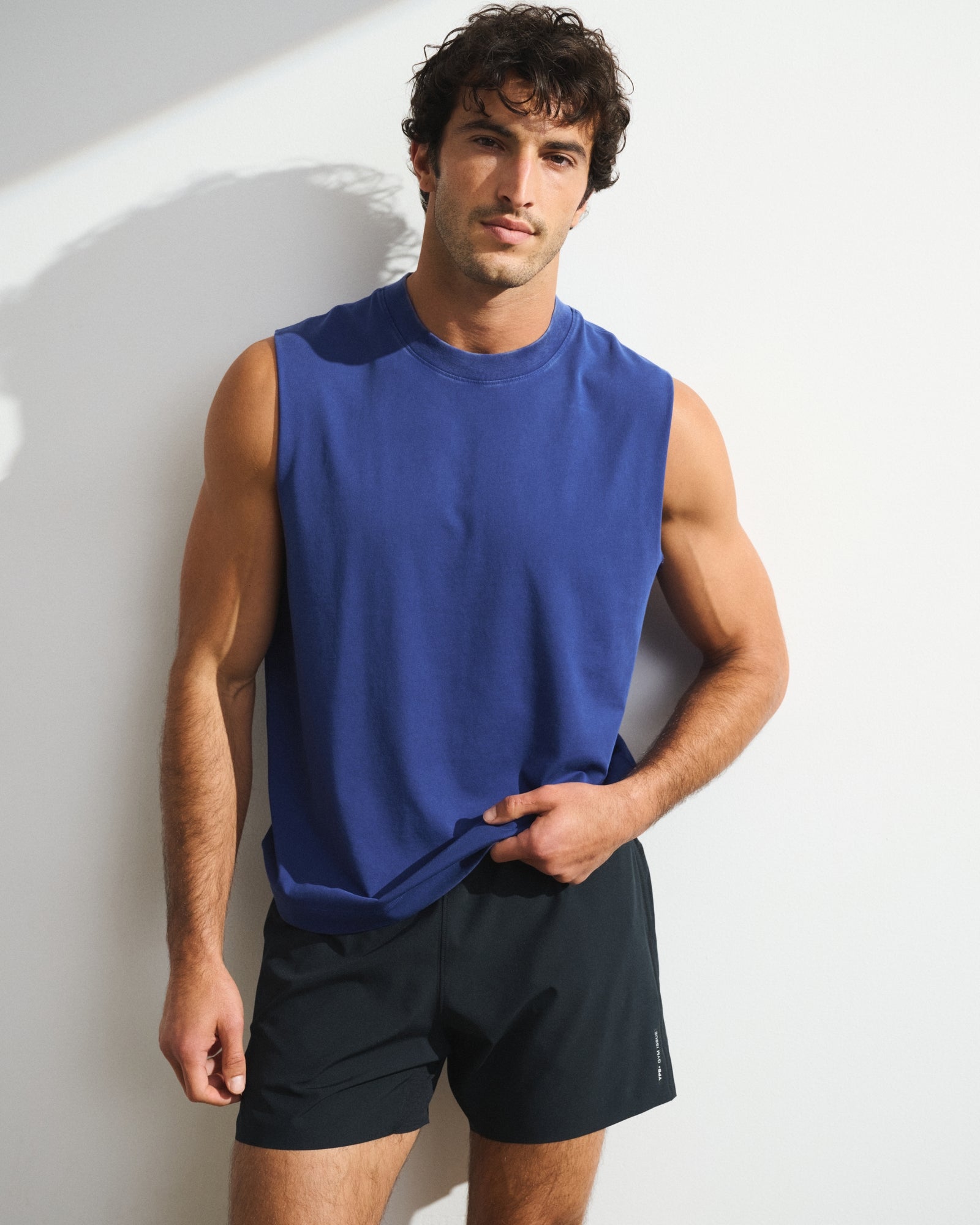 Abercrombie YPB Performance Cotton-Blend Muscle Tank