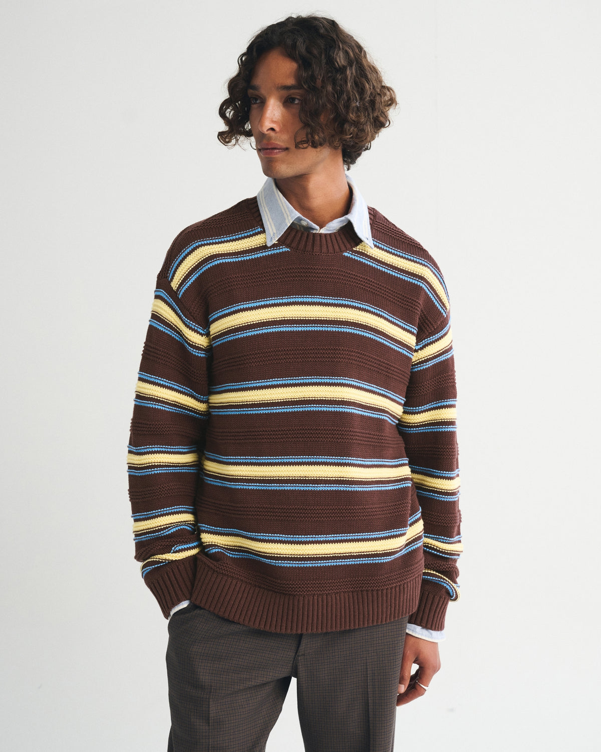 Abercrombie A&F Essential 100% Cotton Crew Sweater