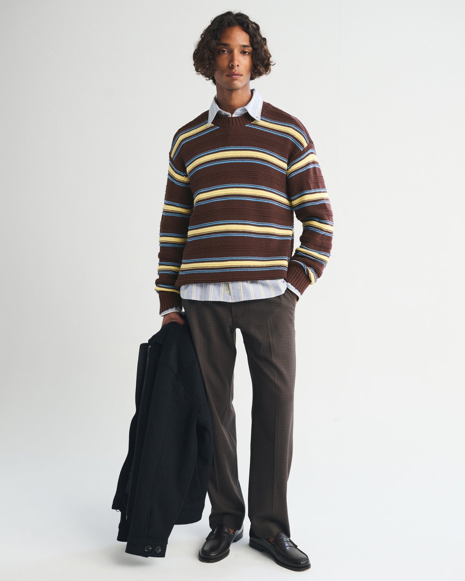 Abercrombie A&F Essential 100% Cotton Crew Sweater