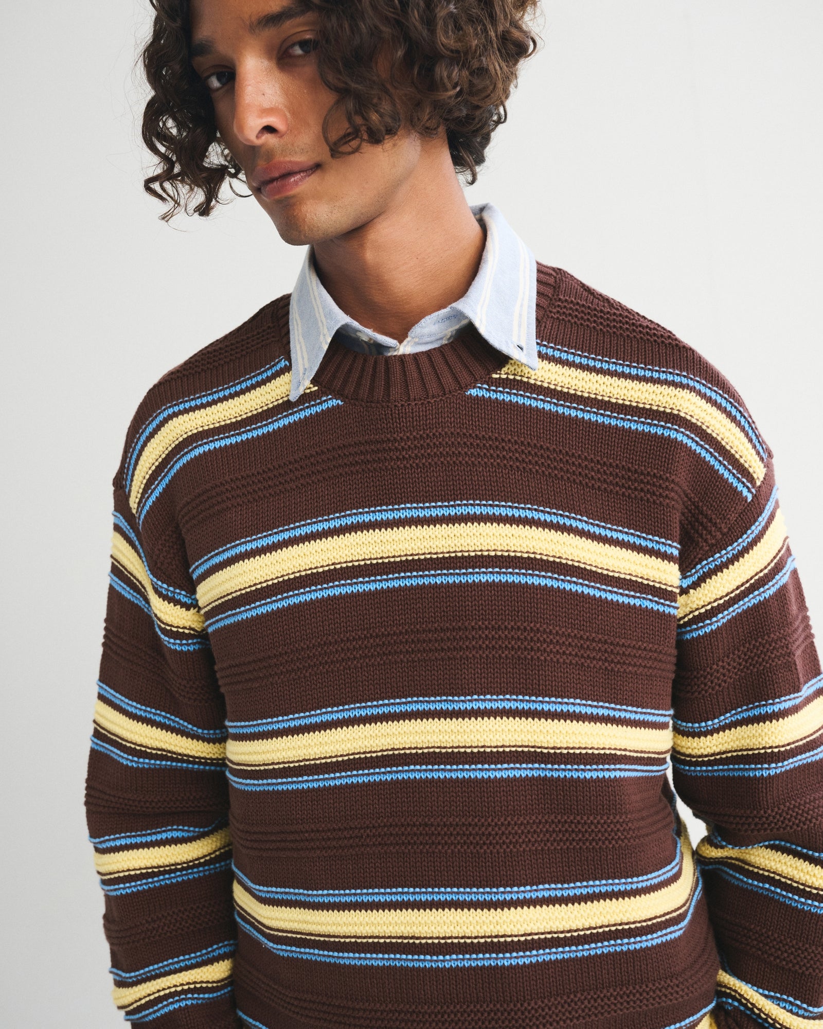 Abercrombie A&F Essential 100% Cotton Crew Sweater