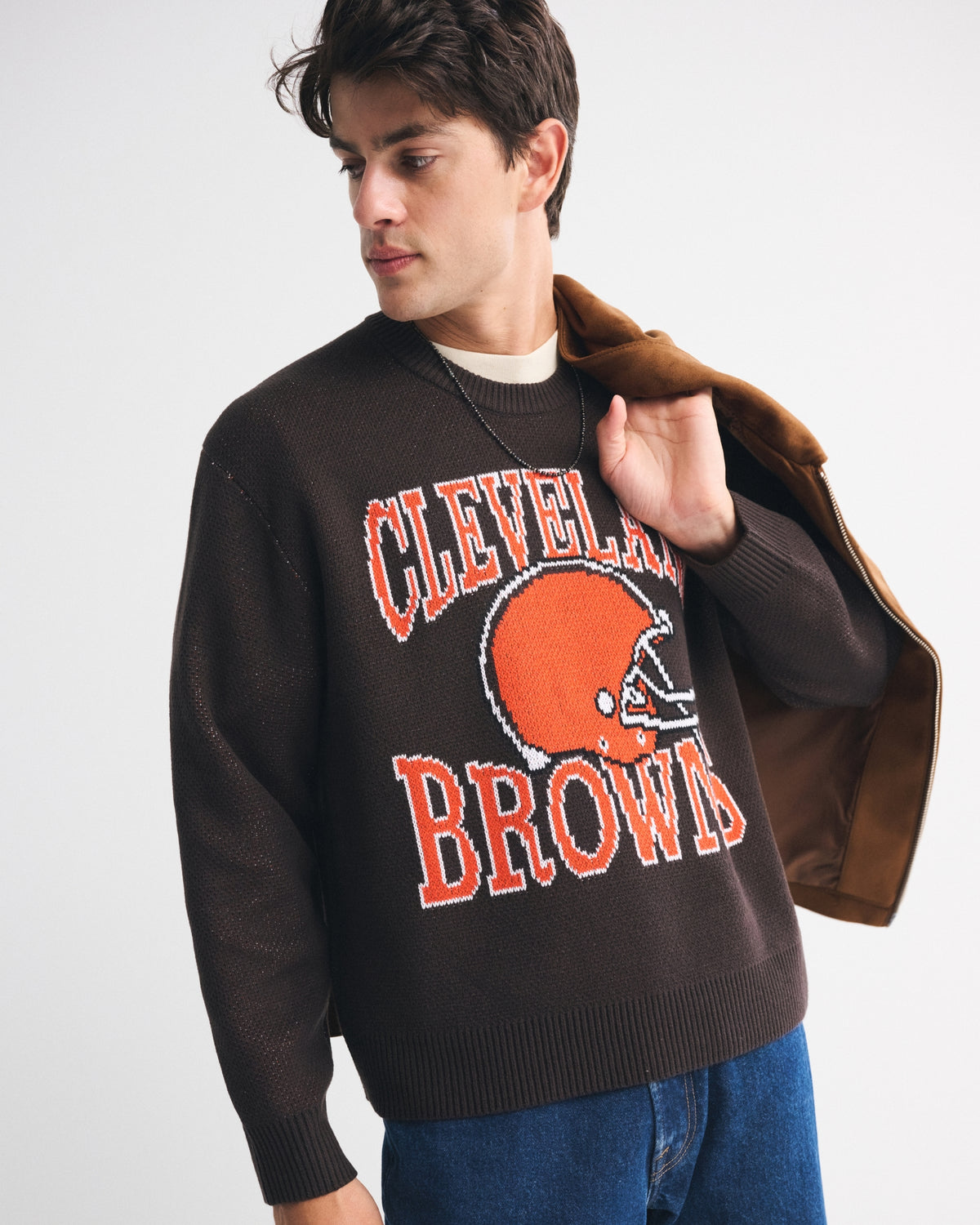 Abercrombie San Francisco 49ers Crew Sweater